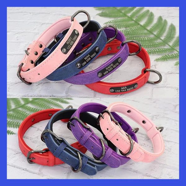 collier personnalisé cuir Roxy