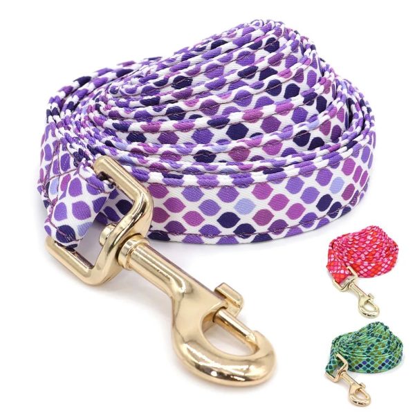 laisse chien nylon colored 150cm