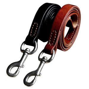 laisse en cuir pour chien